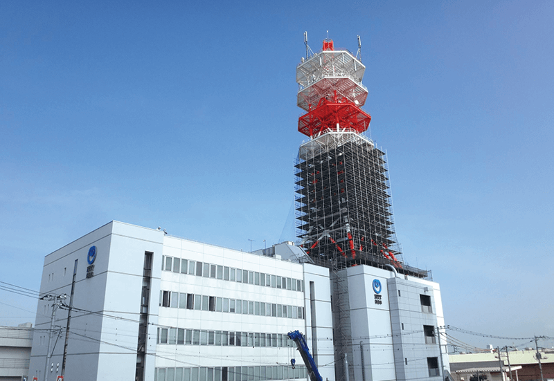 栃木 鉄塔塗装工事